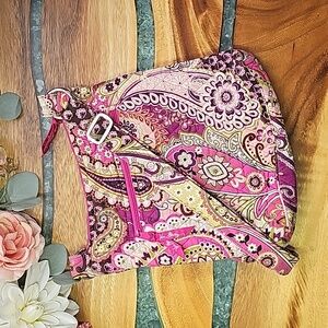 Vera Bradley Hipster Very Berry Paisley Crossbody Purse